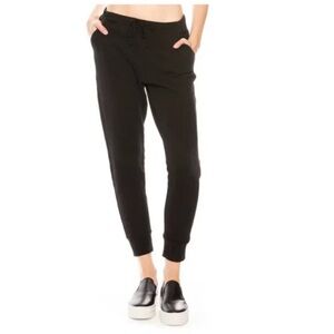 NEW Frank & Eileen Tee Lab Classic Jogger Fleece Sweatpants in Black XS